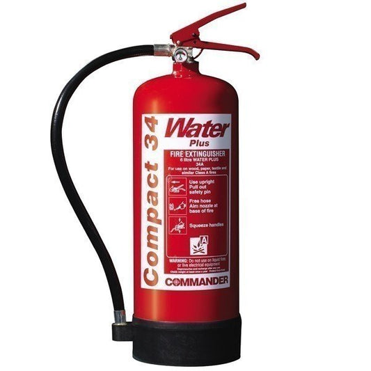 6 Litre Water Additive Fire Extinguisher